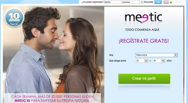 Probar Meetic gratis