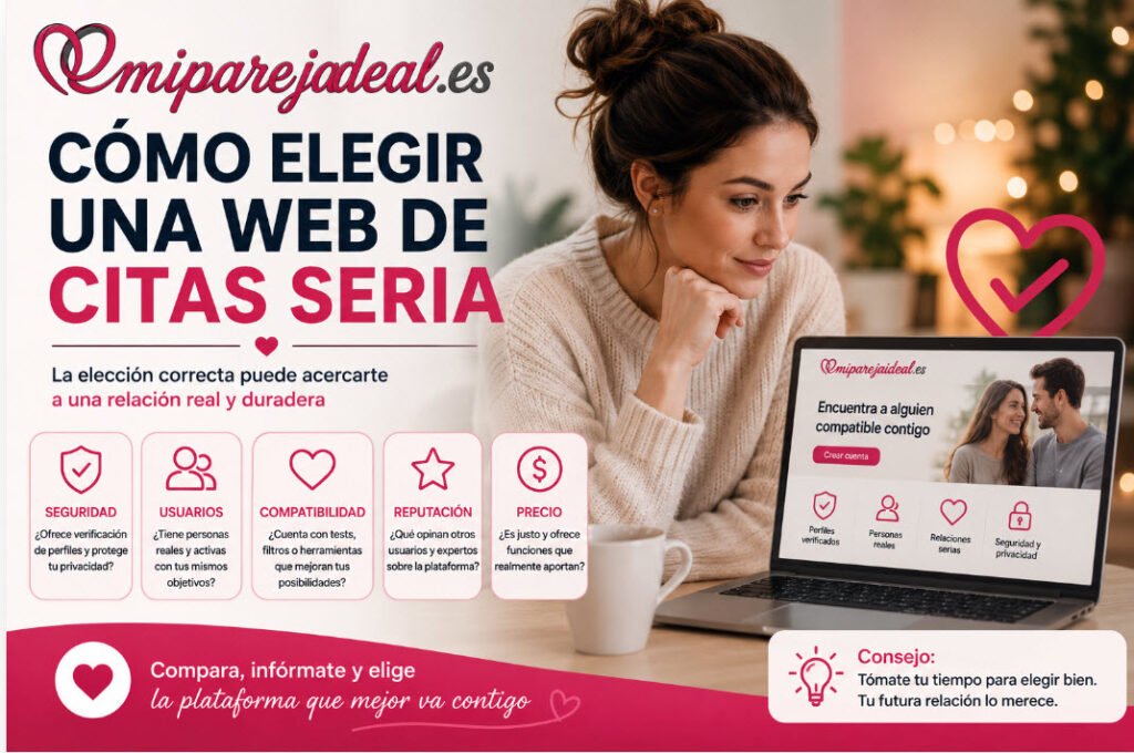 cómo elegir una web de citas seria