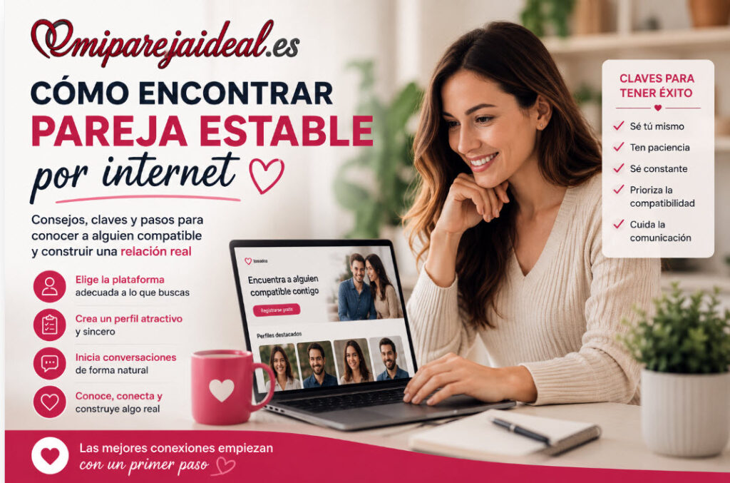 Cómo encontrar pareja estable por internet