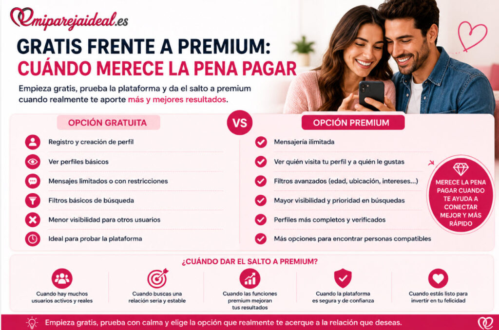 gratis frente a premium
