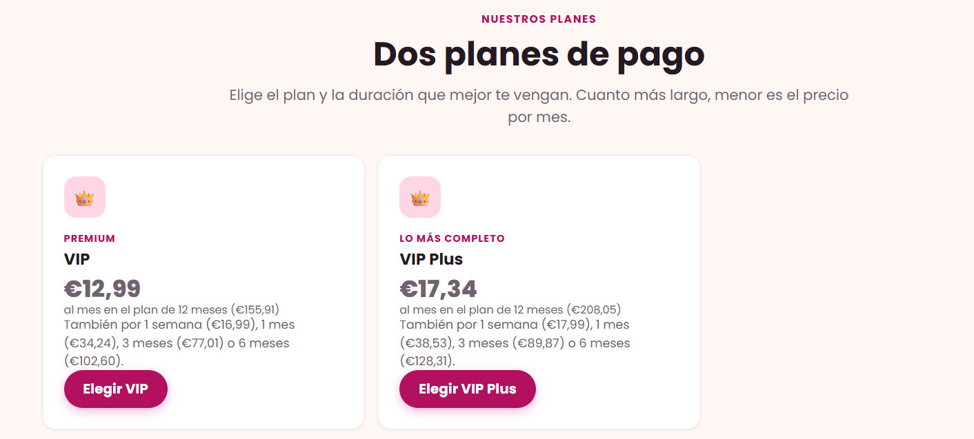MadurasGlam precios